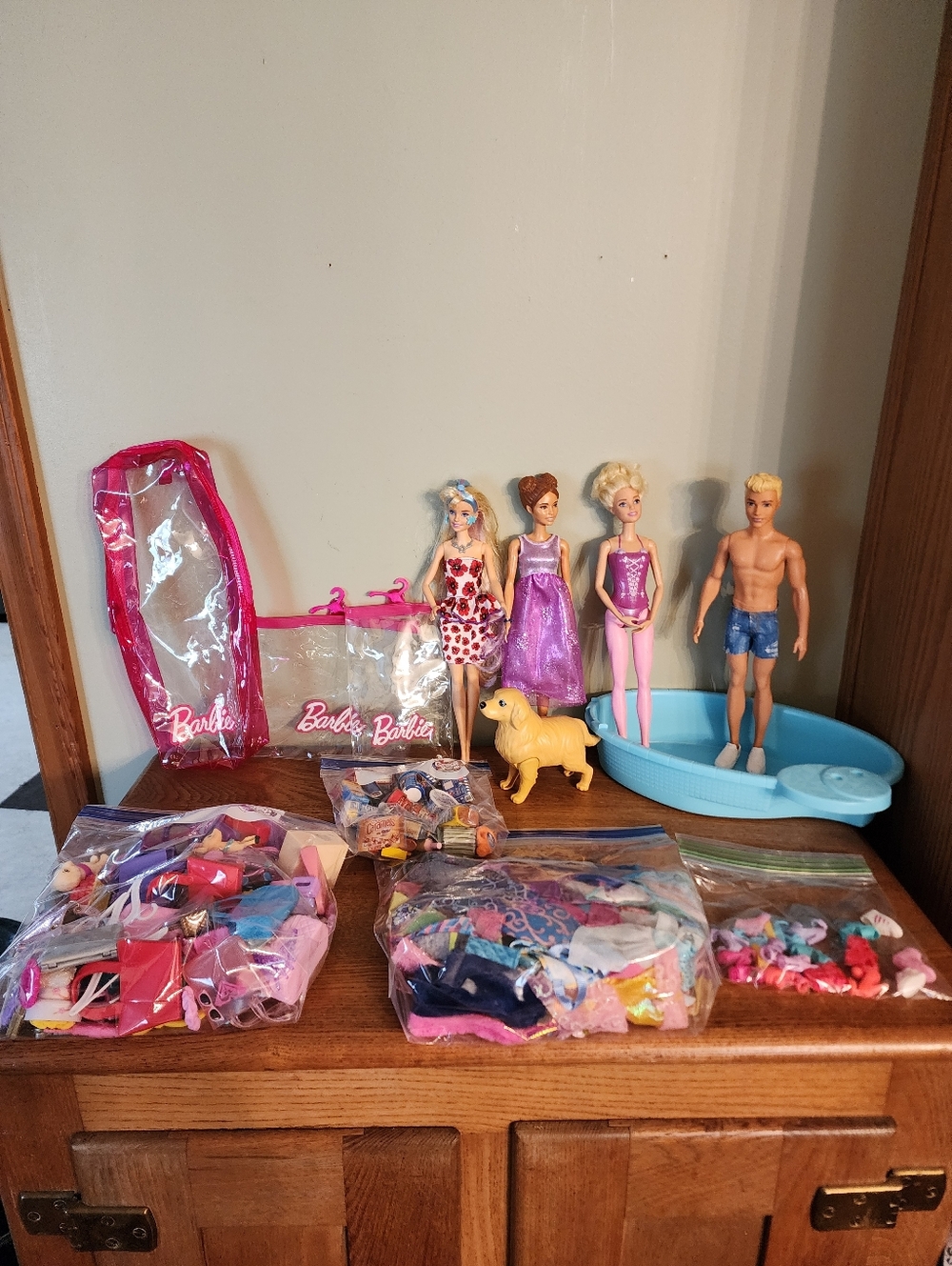 Huge Barbie Lot Almost 150+ Pieces